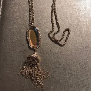 Rose Gold Kendra Scott Necklace